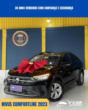 VOLKSWAGEN NIVUS 1.0 200 TSI TOTAL FLEX COMFORTLINE AUTOMÁTICO VOLKSWAGEN NIVUS 1.0 200 TSI TOTAL FLEX COMFORTLINE AUTOMÁTICO